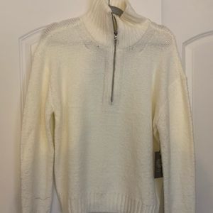 NWT Vince Camuto Half ZIP Sweater